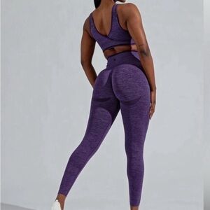 NWOT - BBL Leggings in eggplant